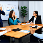 원격 회의에서의 아이디어 공유를 돕는 도구 활용법 - **

"A diverse team of professionals participating in a lively virtual meeting, fully clothed, appro...